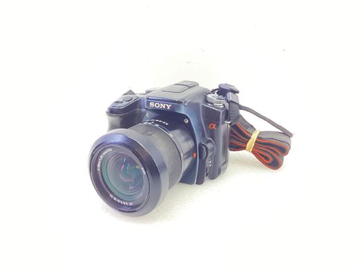 camara digital reflex sony dslr a100 + dt 3.5-5.6/18-70