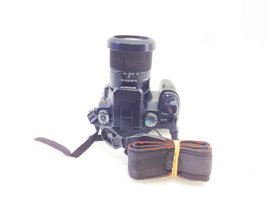 camara digital reflex sony dslr a100 + dt 3.5-5.6/18-70