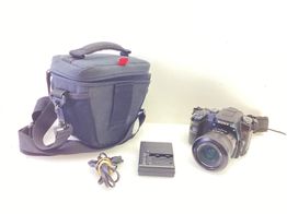 camara digital reflex sony dslr a100 + dt 3.5-5.6/18-70