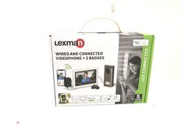 camara videovigilancia lexman wired 2 badges