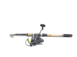 ca&ntilde;a de pescar telescopica lineaeffe telspin series con carrete hart  e system 1