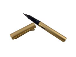 caneta lamy lx gold fountain pen