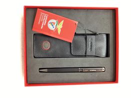 caneta sem marca conjunto porta-canetas e caneta benfica