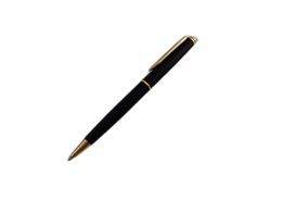 caneta waterman hemisphere black and gold pen