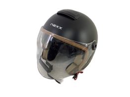 capacete jet nexx y.10 sunny black matt