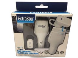 cargador baterias extrastar car charger earphone