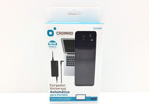 cargador portatil cromad cargador universal 90w