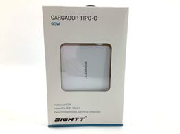 cargador portatil eightt ec90-c cargador universal type-c 5-20v 4.5a max 90w