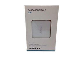 cargador portatil eightt ec90-c cargador universal type-c 5-20v 4.5a max 90w
