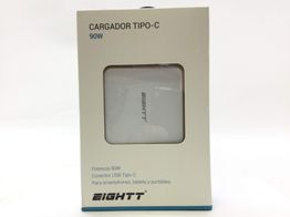 cargador portatil eightt ec90 cargador universal automatico 90w 13 conectores