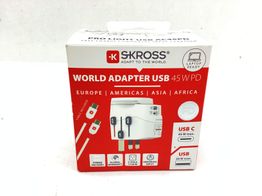 cargador skross world adapter usb 45w pd