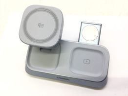 cargador ugreen magflow 3-in-1 magnetic wireless charger