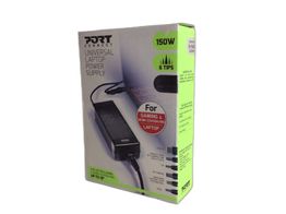 carregador portátil port connect universal laptop power supply 150w