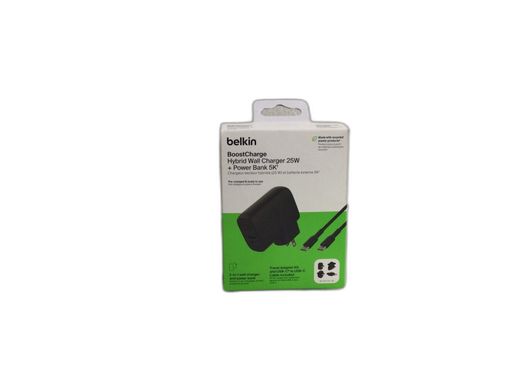 cargador belkin boostcharge hybrid wall 25w