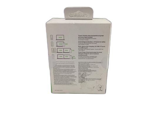 cargador belkin boostcharge pro 140w 4-port gan wall charger
