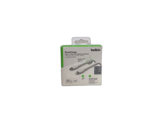 cargador belkin boostcharge usb-c witch lightning