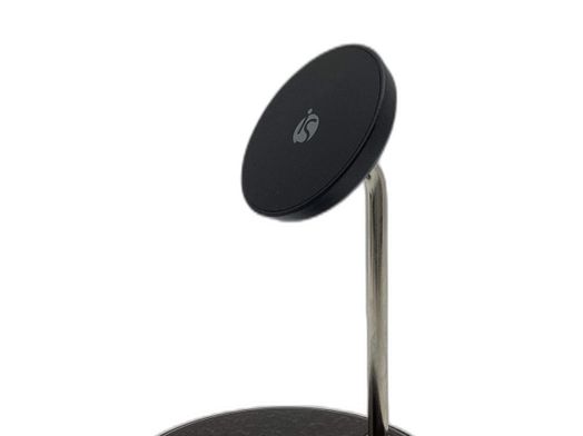 cargador is is 2 in 1 magnetic wireless charging stand