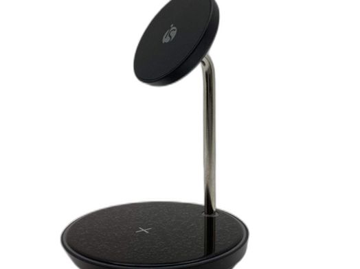 cargador is is 2 in 1 magnetic wireless charging stand