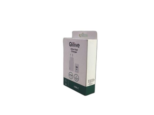 cargador qilive ultra fast charger 27w