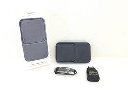 cargador samsung super fast wireless charger duo