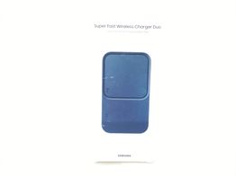 cargador samsung super fast wireless charger duo