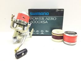 carrete pesca shimano power aereo 6000xsa