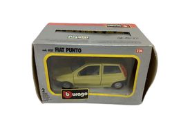 carro de metal bburago 0127 fiat punto