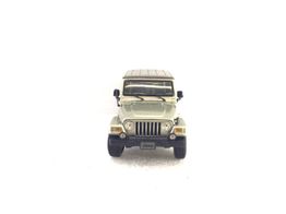carro de metal bburago jeep wrangler sahara 1/18