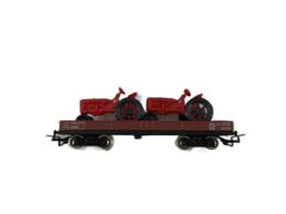 carruagem escala h00 jouef wagon plat &agrave; bogies ref. 6520