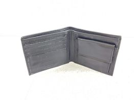 carteira levi preta pele