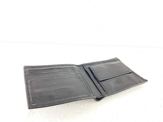 carteira levi preta pele