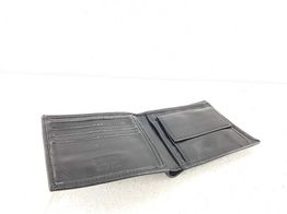 carteira levi preta pele