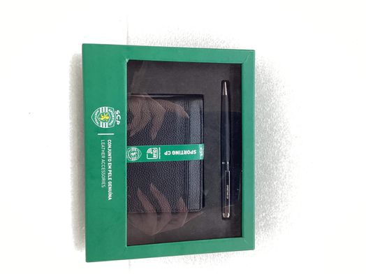 carteira sem marca carteira mais caneta sporting