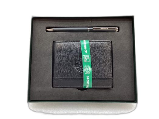 carteira sem marca carteira mais caneta sporting