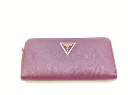 cartera de marca guess zip around