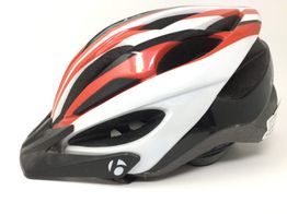 casco ciclismo bontrager rojo y negro