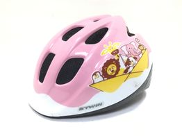 casco ciclismo btwin baby h300 pink
