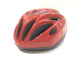 casco ciclismo casco rojo