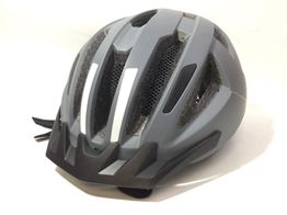 casco ciclismo crivit con luz trasera
