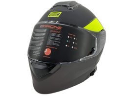 casco convertible origine delta virgin fluo yellow/black/titanium matt