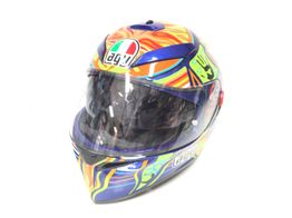 casco integral agv k-3 sv pinlock maxvision rossi 5 continentes