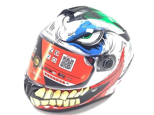 casco integral mt helmets targo joker