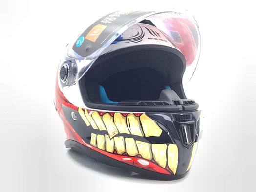 casco integral mt helmets targo joker