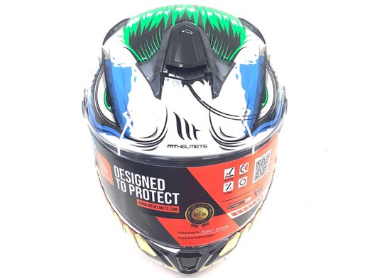 casco integral mt helmets targo joker