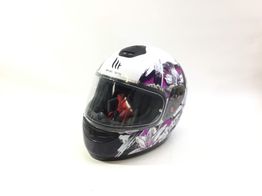 casco integral mt helmets thunder wild garden