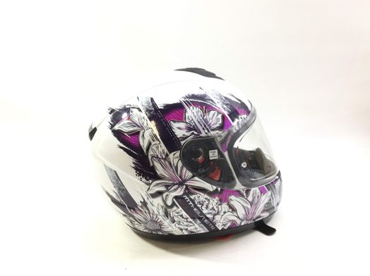 casco integral mt helmets thunder wild garden