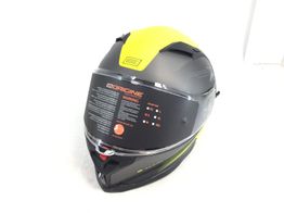 casco integral origine force techno yellow black