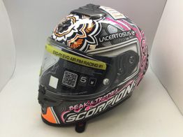 Casco Integral Scorpion Exo r1 Evo Air Fim Racing Aron Canet