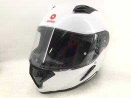 casco integral shiro blanco