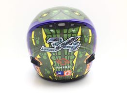 casco integral shiro sh829 verde blanco